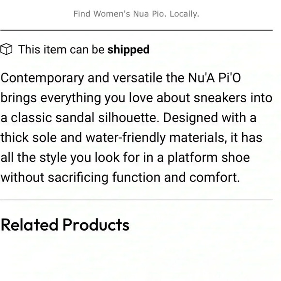 OluKai Nu’a Pi’o Sandals in Wai Camo - Picture 5 of 5